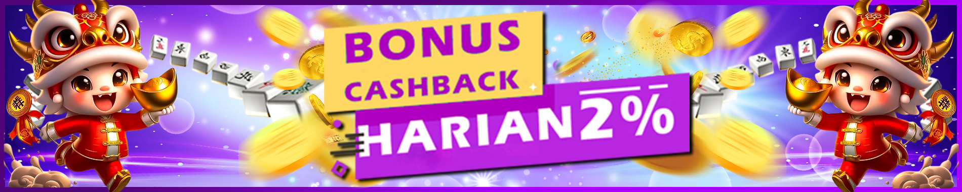 Neroslot Bonus Cashback Harian 2%